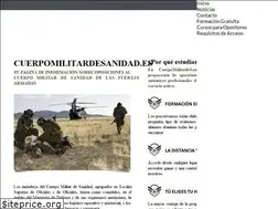 Sites similar to cuerpomilitardesanidad.es