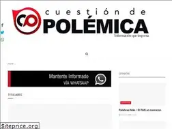 Sites similar to cuestiondepolemica.com