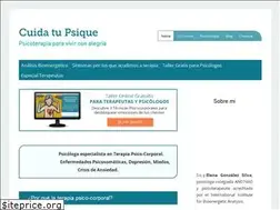 Sites similar to cuidatupsique.com