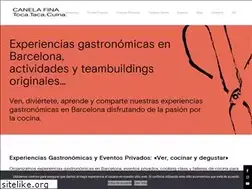 Sites similar to cuinacanelafina.com