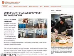 Sites similar to cuiseur-sous-vide.fr