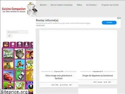 Sites similar to cuisine-companion.fr