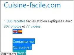 Sites similar to cuisine-facile.com