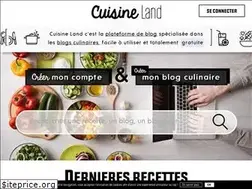 Sites similar to cuisine.land