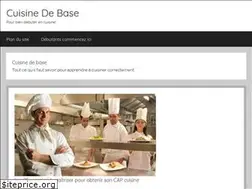 Sites similar to cuisinedebase.com