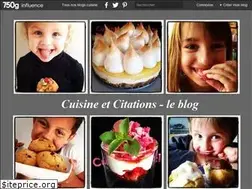 Sites similar to cuisineetcitations-leblog.com