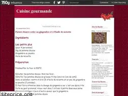 Sites similar to cuisinegourmande.over-blog.com