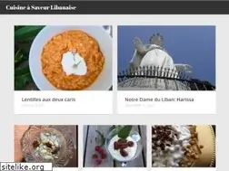 Sites similar to cuisinesaveurlibanaise.com
