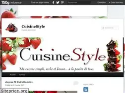 Sites similar to cuisinestyle.over-blog.com