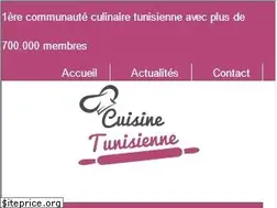 Sites similar to cuisinetunisienne.tn