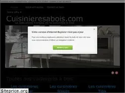 Sites similar to cuisinieresabois.com
