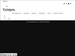 Sites similar to cuisipro.com