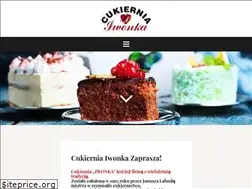 Sites similar to cukierniaiwonka.pl