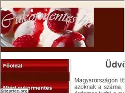 Sites similar to cukormentes.hu