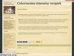 Sites similar to cukornelkul.blog.hu