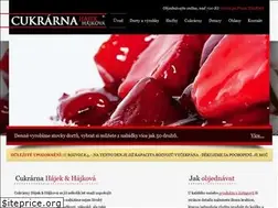 Sites similar to cukrarna-hajek-hajkova.cz