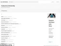 Sites similar to cukurova.academia.edu