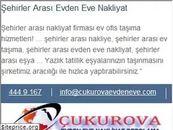 Sites similar to cukurovaevdeneve.com