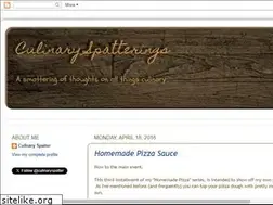 Sites similar to culinaryspatterings.com