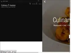 Sites similar to culinarytable.co.za