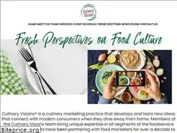 Sites similar to culinaryvisions.org