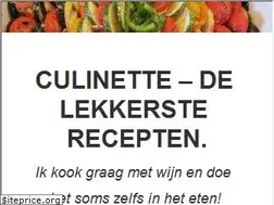 Sites similar to culinette.nl