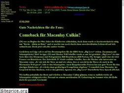 Sites similar to culkin.homepage.eu