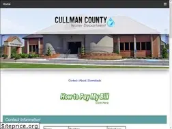 Sites similar to cullmancowater.com