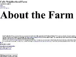 Sites similar to cullyneighborhoodfarm.com