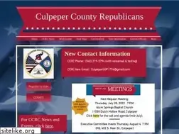 Sites similar to culpepergop.org
