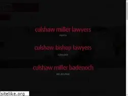 Sites similar to culshawmiller.com.au