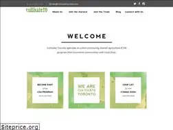 Sites similar to cultivatetoronto.com
