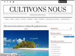 Sites similar to cultivonsnous.fr