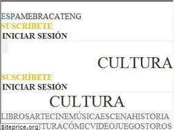 Sites similar to cultura.elpais.com