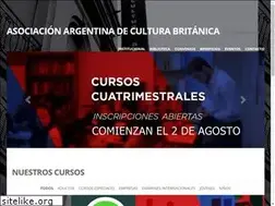 Sites similar to culturabritanicacba.org.ar