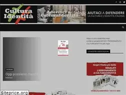 Sites similar to culturaidentita.it