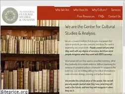 Sites similar to culturalanalysis.com