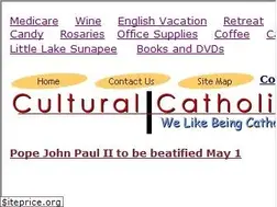 Sites similar to culturalcatholic.com