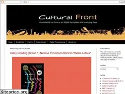 Sites similar to culturalfront.org