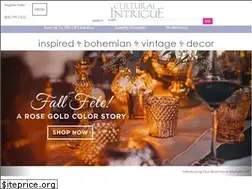 Sites similar to culturalintrigue.com