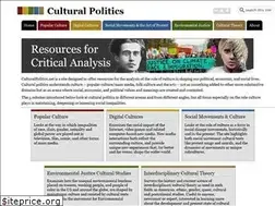 Sites similar to culturalpolitics.net