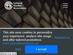 Sites similar to culturalstudiesassociation.org
