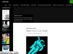 Sites similar to culturalstudiesresearch.org