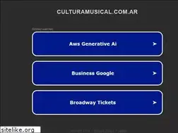 Sites similar to culturamusical.com.ar