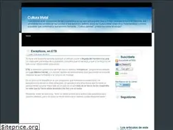Sites similar to culturatrivial.blogspot.com