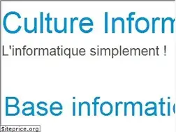 Sites similar to culture-informatique.net