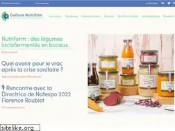 Sites similar to culture-nutrition.com