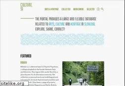 Sites similar to culture.si