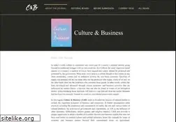 Sites similar to cultureandbusiness.com