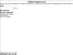 Sites similar to culturecongress.eu